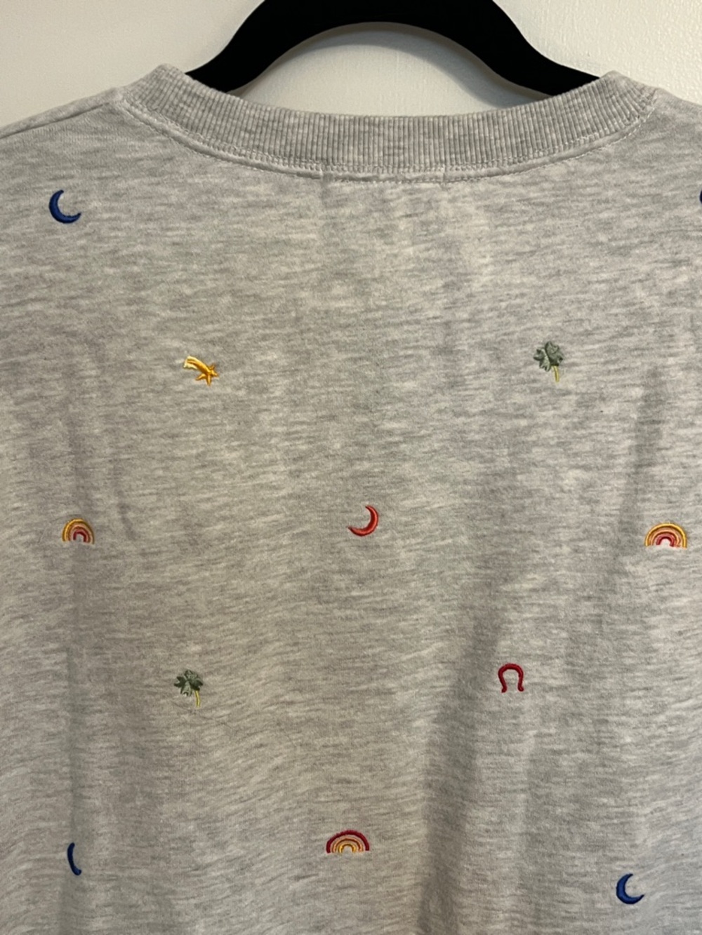 Marine Layer Nora Lucky Charms Side Tie Sweatshirt Small - Picture 9 of 12